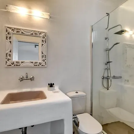 Elegant Mykonos Private Pool Atmos 3 Bedrooms Sea View Panormos Villa *
