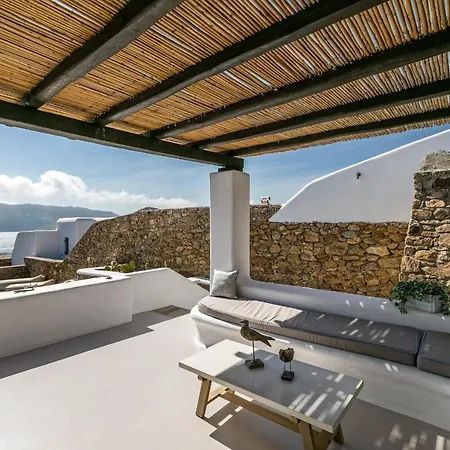 ヴィラ Elegant Mykonos Private Pool Atmos 3 Bedrooms Sea View Panormos Panormos (Mykonos)