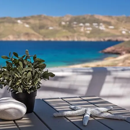 Elegant Mykonos Private Pool Atmos 3 Bedrooms Sea View Panormos * Pánormosz Mikónu