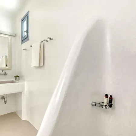 ヴィラ Elegant Mykonos Private Pool Atmos 3 Bedrooms Sea View Panormos *
