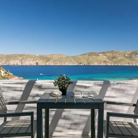 Elegant Mykonos Private Pool Atmos 3 Bedrooms Sea View Panormos *