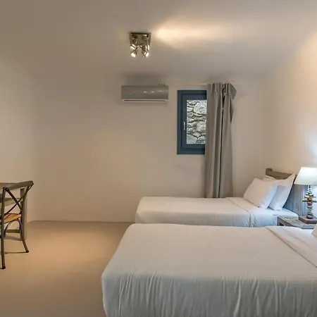 Elegant Mykonos Private Pool Atmos 3 Bedrooms Sea View Panormos *