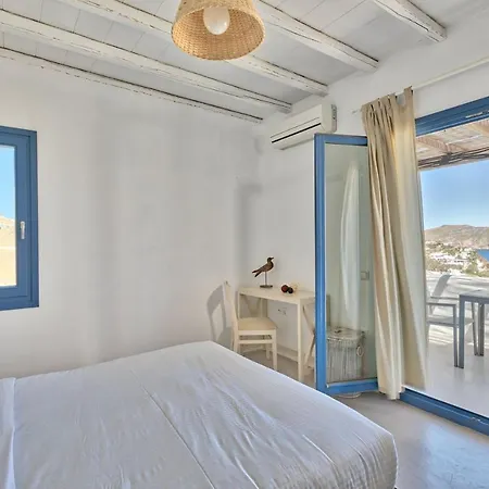 Elegant Mykonos Private Pool Atmos 3 Bedrooms Sea View Panormos فيلة بانورموس ميكونو