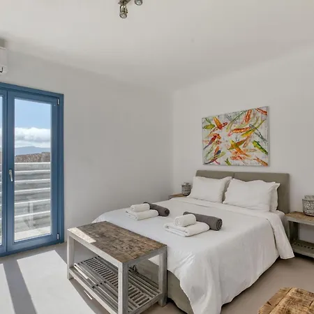 فيلة Elegant Mykonos Private Pool Atmos 3 Bedrooms Sea View Panormos